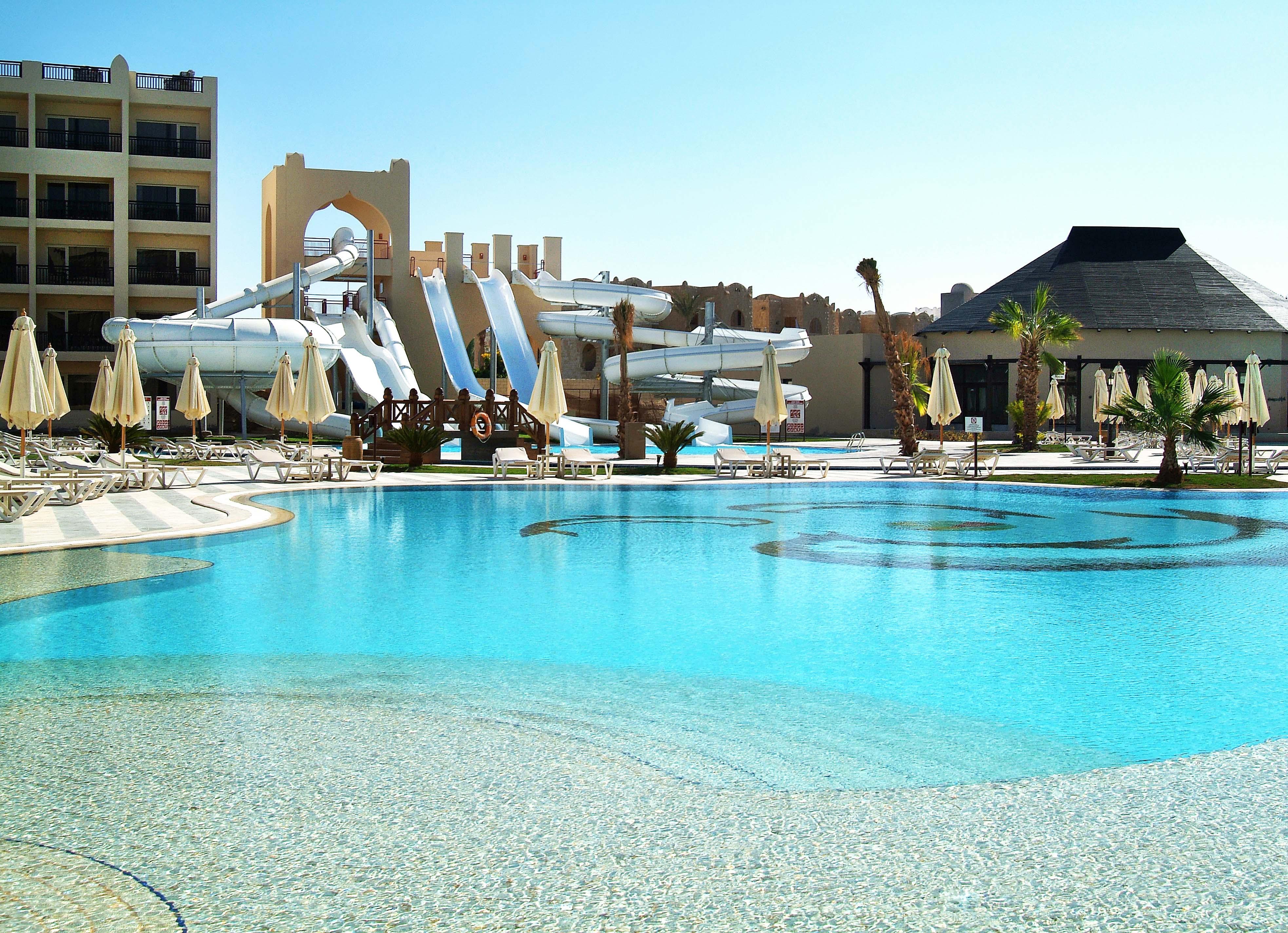 Steigenberger Aqua Magic, All Inclusive Hurghada Exterior photo The swimming pool at the hotel