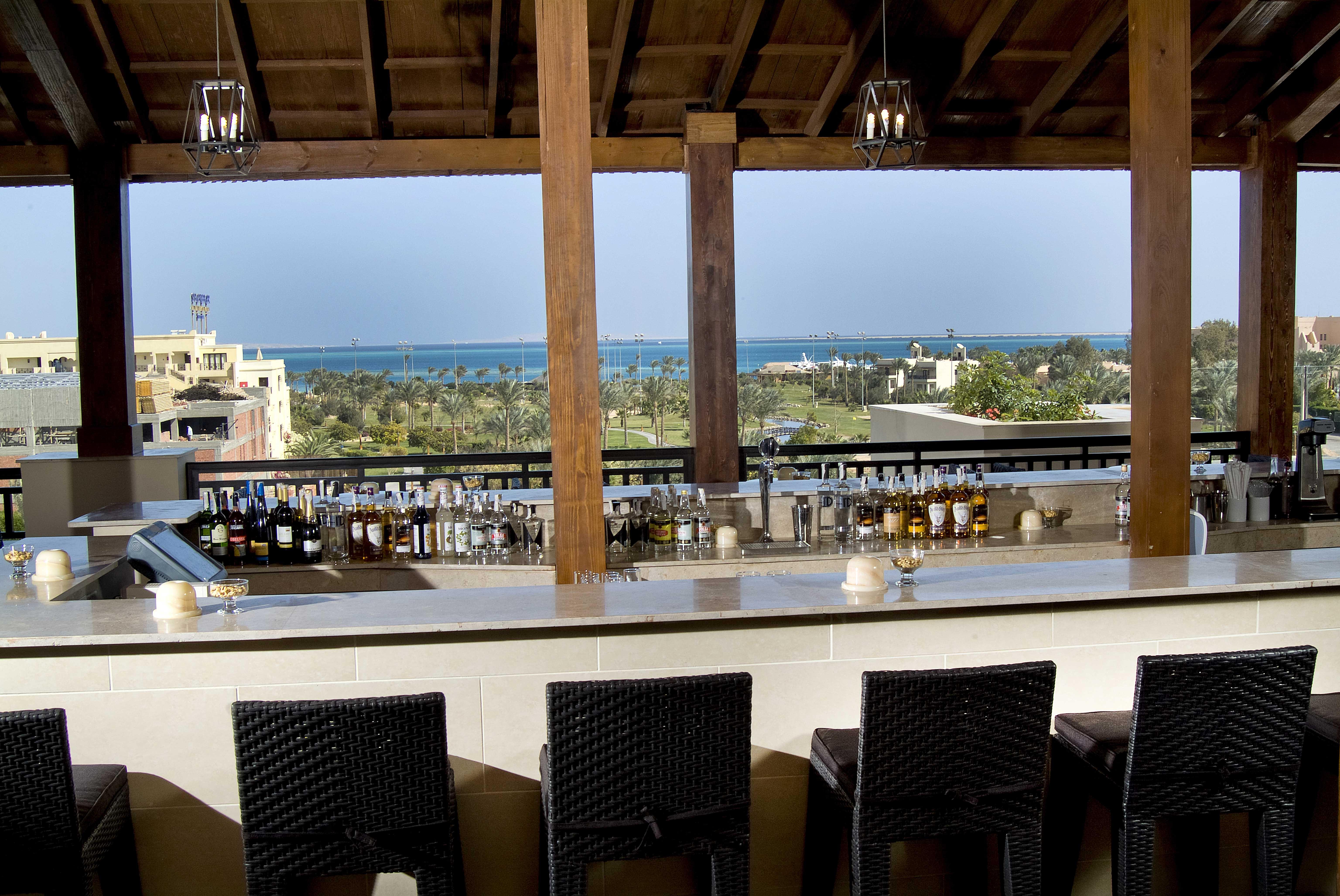 Steigenberger Aqua Magic, All Inclusive Hurghada Exterior photo Sky Bar